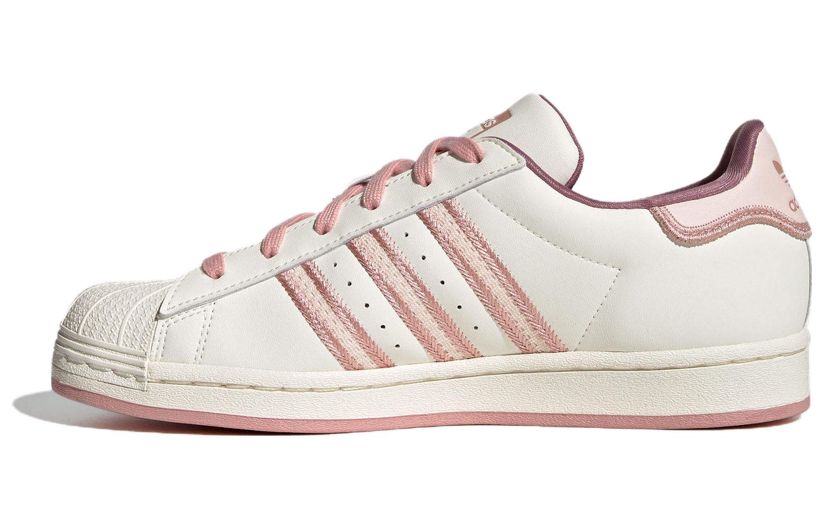 (Women) adidas Originals Superstar Shoes ‚Cream White Pink‘