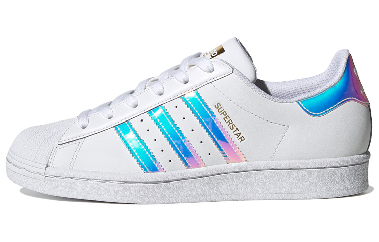 (Women) adidas Superstar ‚White Iridescent Stripes‘