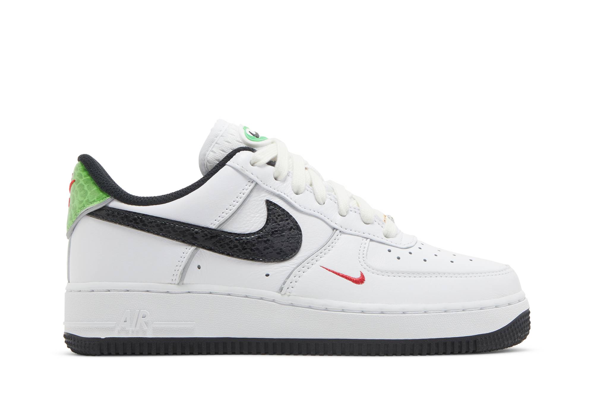 (Women) Nike Air Force 1 Low ’07 Just Do ItSnakeskin White Black