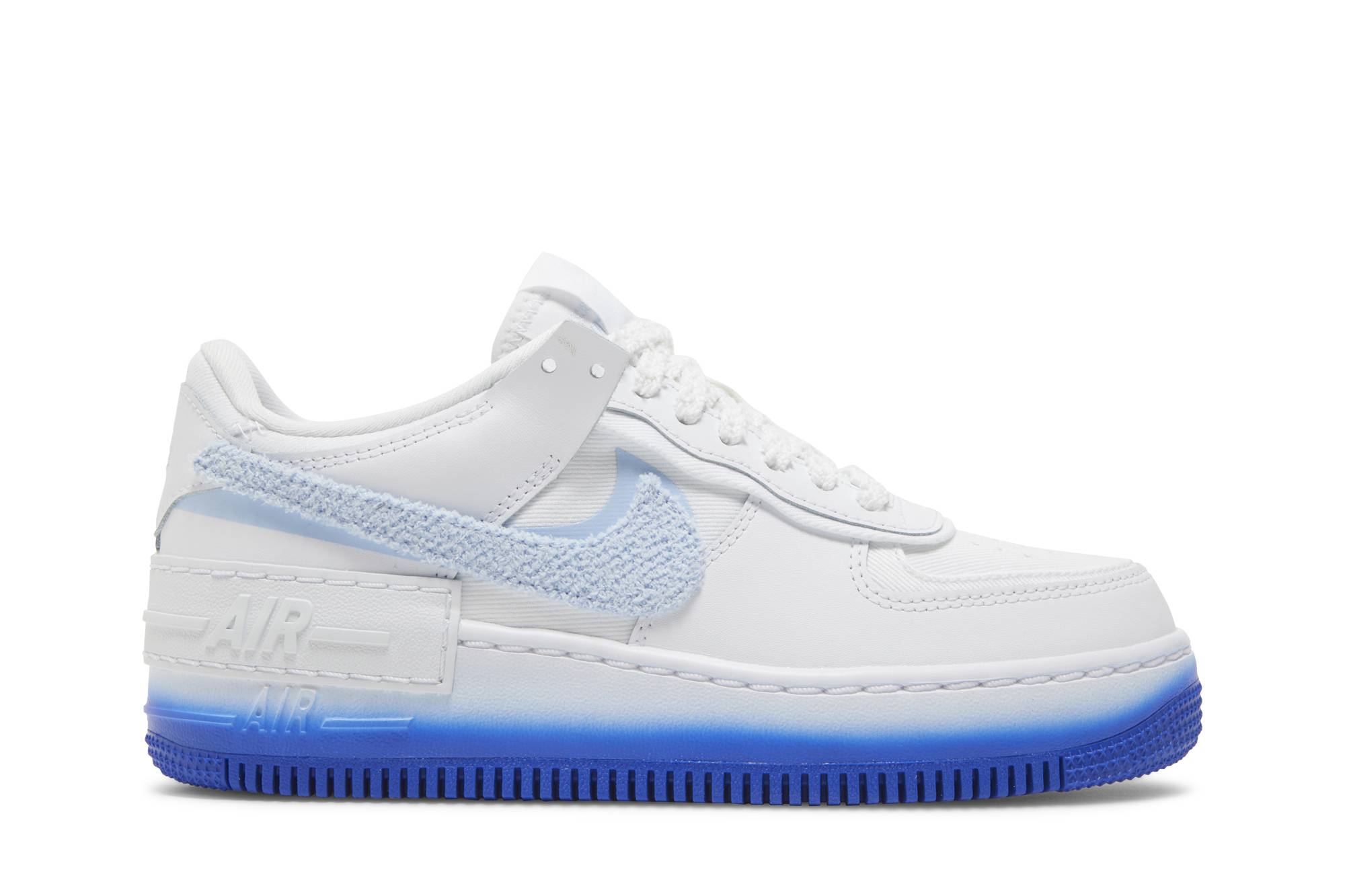 (Women) Nike Air Force 1 Shadow ‚Chenille Swoosh - Blue Tint‘