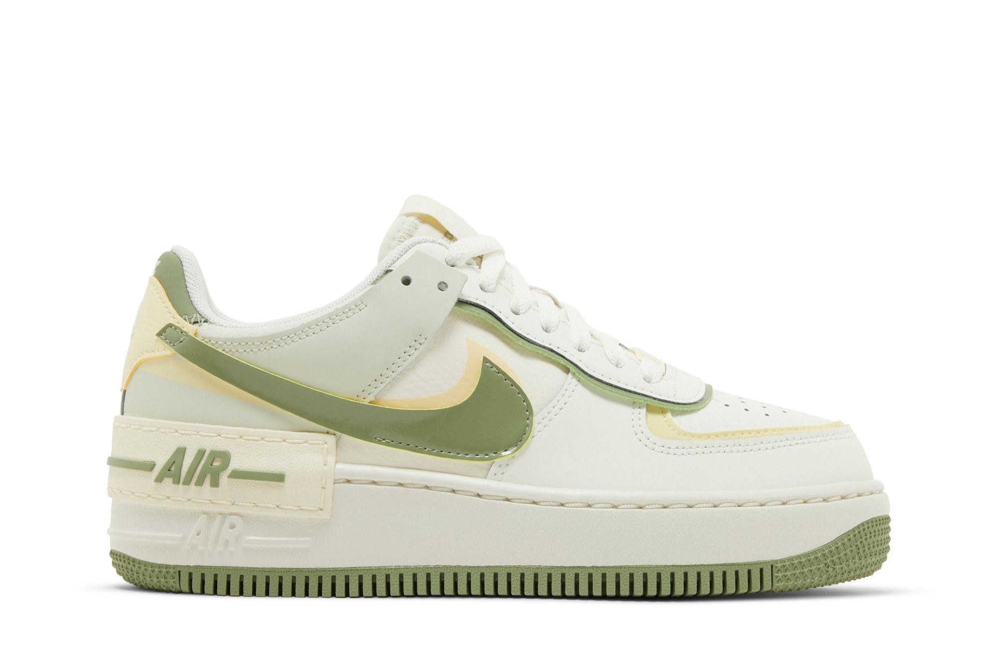 (Women) Nike Air Force 1 Shadow ‚Pale Ivory Oil Green‘
