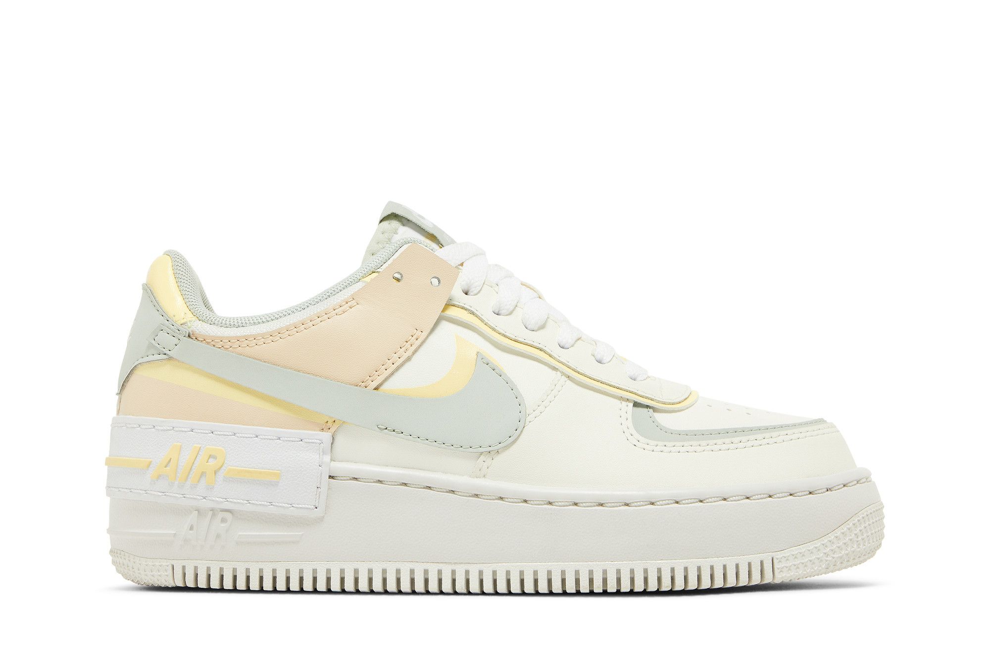 (Women) Nike Air Force 1 Shadow ‚Pearl White Citron Tint‘