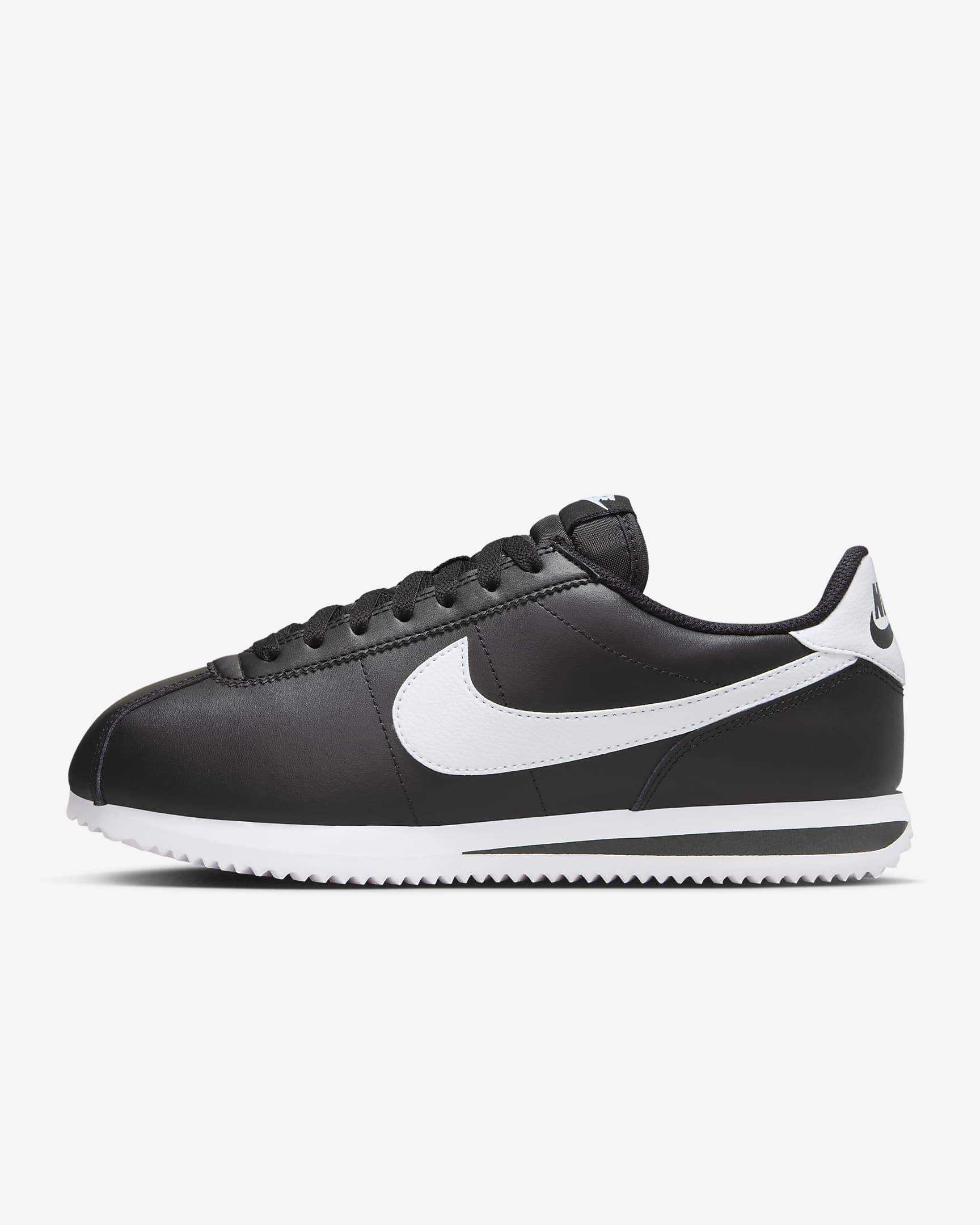 (Women) Nike Cortez Leather ‚Black White‘