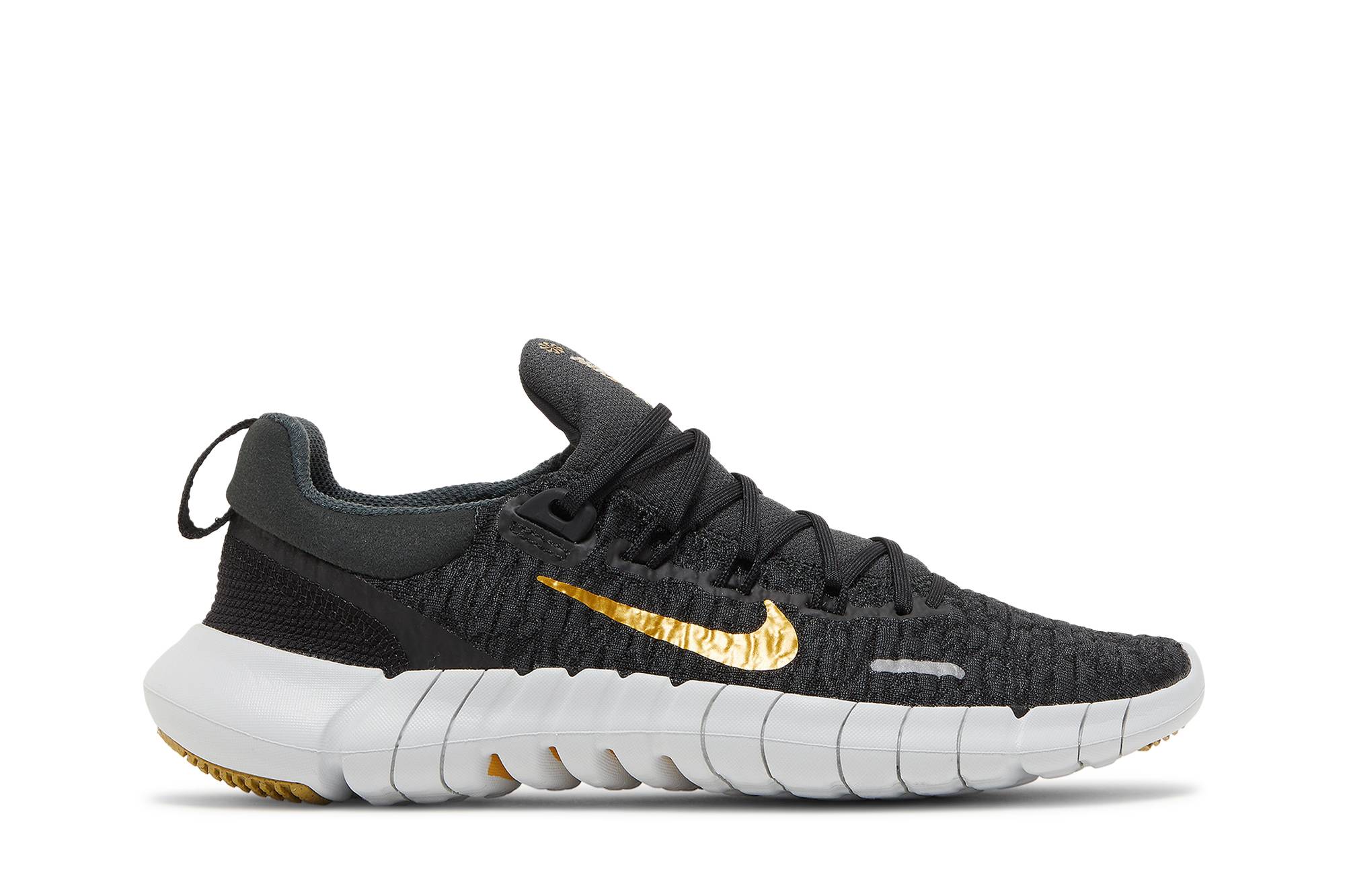 (Women) Nike Free Run 5.0 Next Nature ‚Dark Smoke Grey Metallic Gold Coin‘
