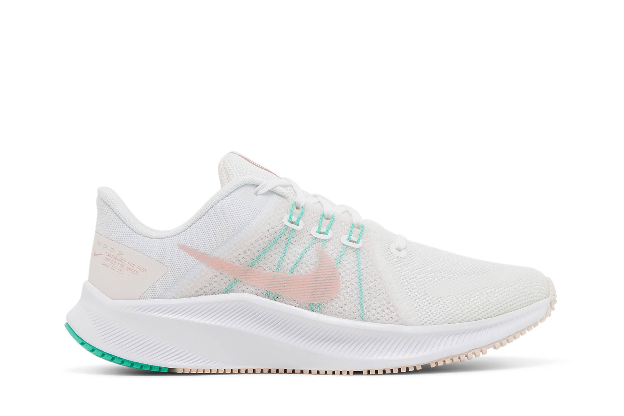 (Women) Nike Quest 4 ‚White Pink‘