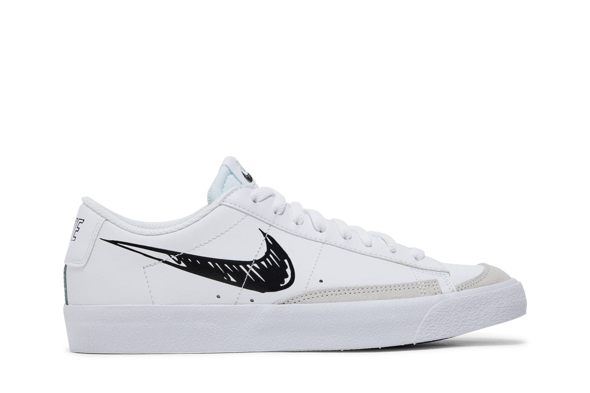 (Youth) Nike Blazer Low ’77 GS ‚Sketch - White Black‘