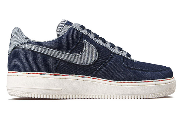 3×1 x Nike Air Force 1 Low Premium ‚Raw Indigo‘