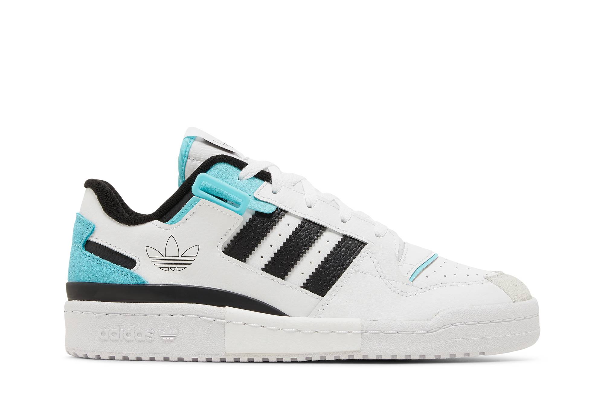 adidas Forum Exhibit Low ‚White Pulse Aqua‘