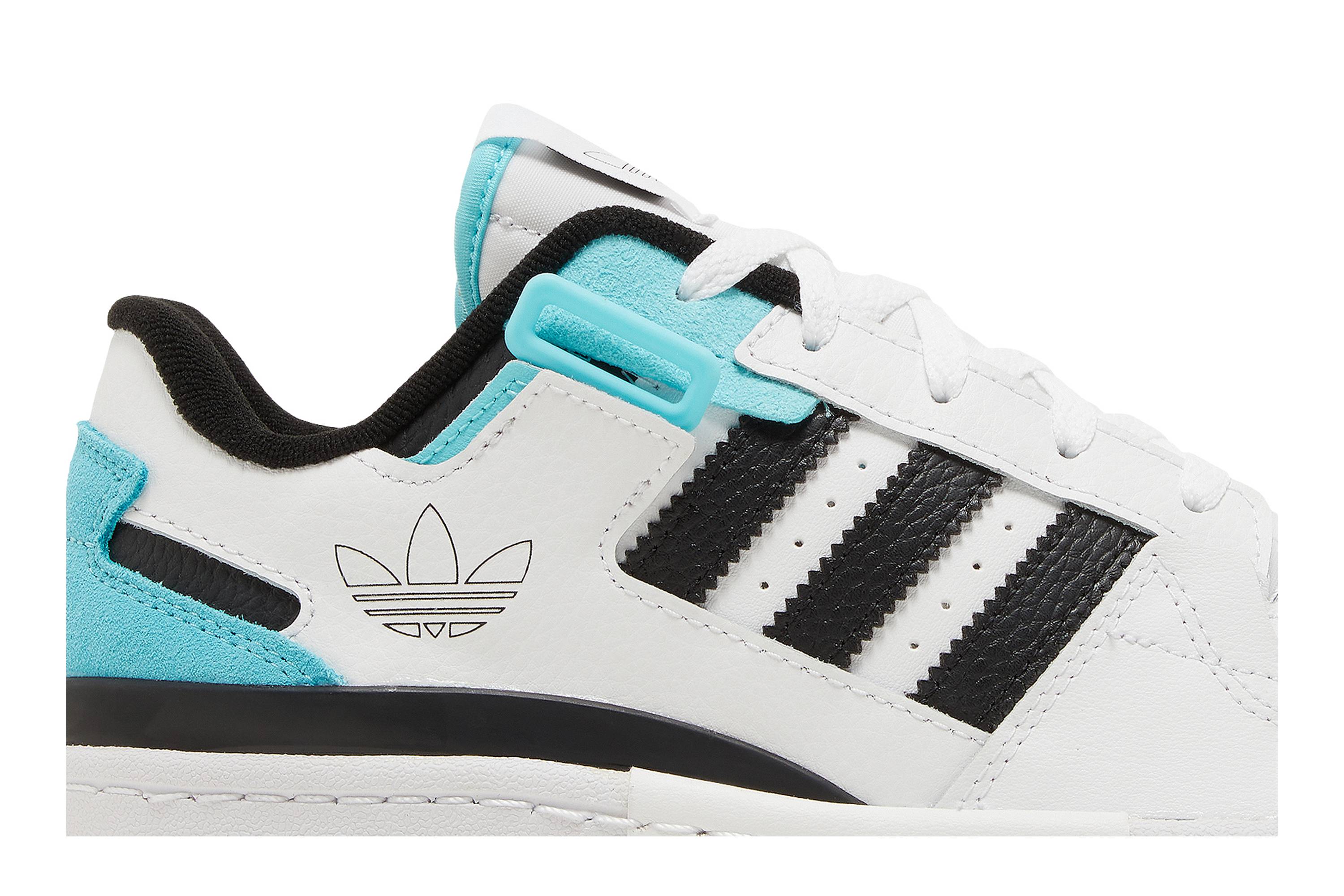 adidas Forum Exhibit Low ‚White Pulse Aqua‘