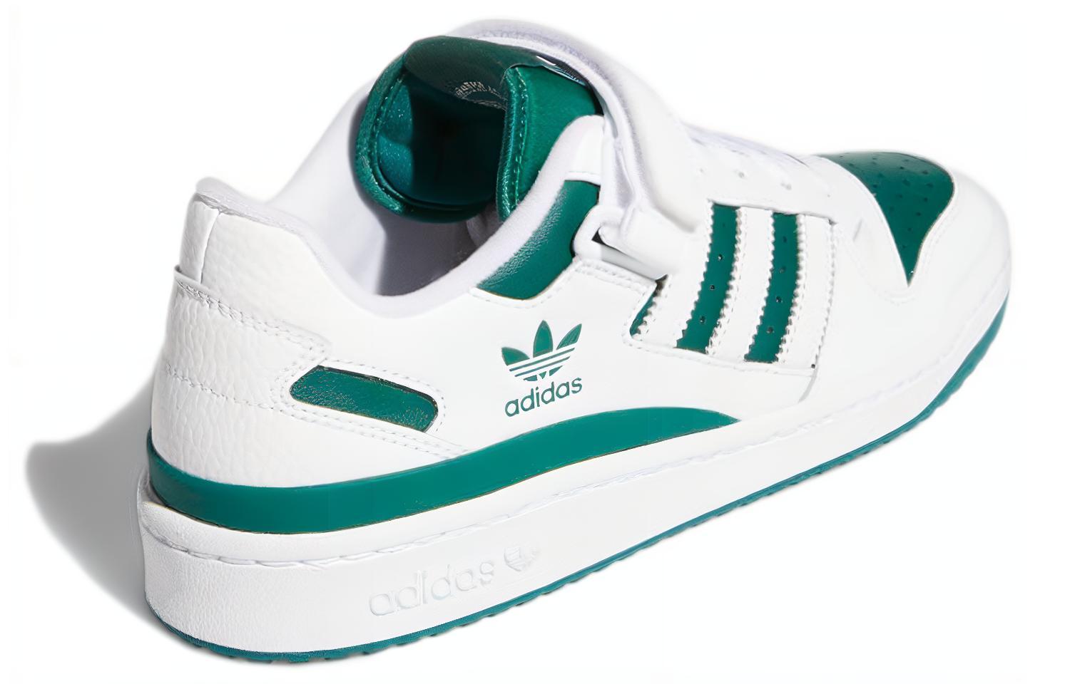 adidas Forum Low ‚Cloud White Collegiate Green‘