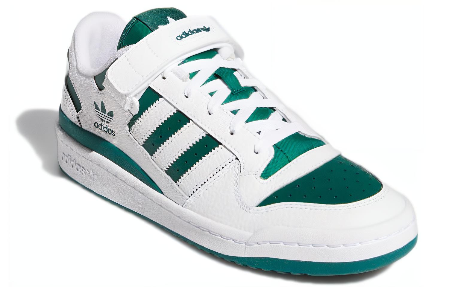 adidas Forum Low ‚Cloud White Collegiate Green‘