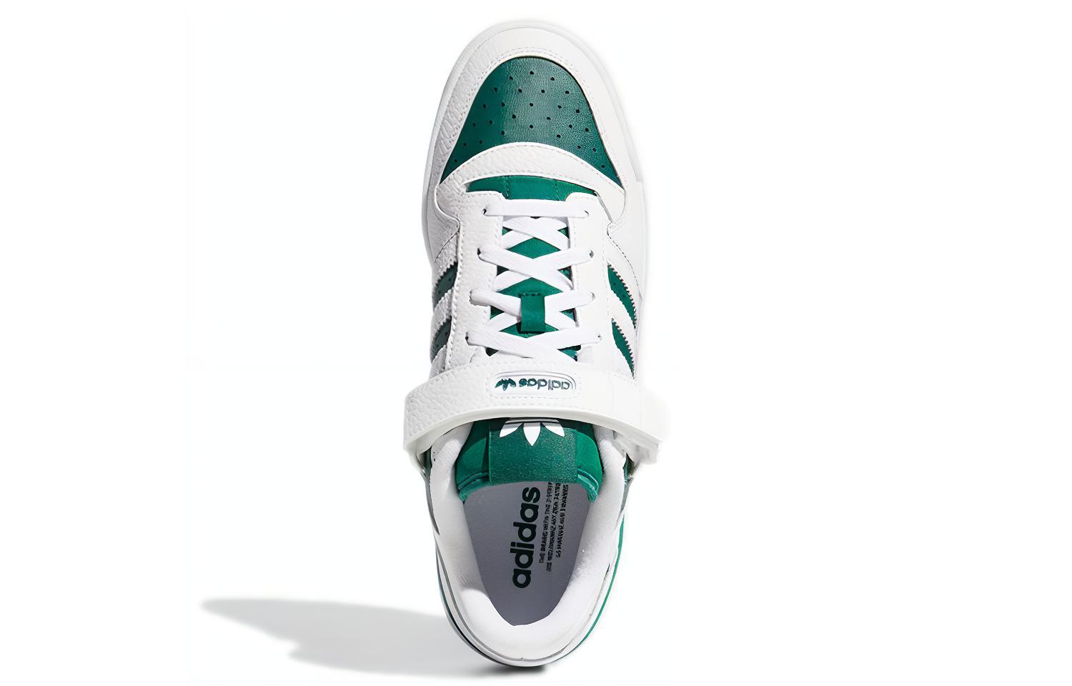 adidas Forum Low ‚Cloud White Collegiate Green‘