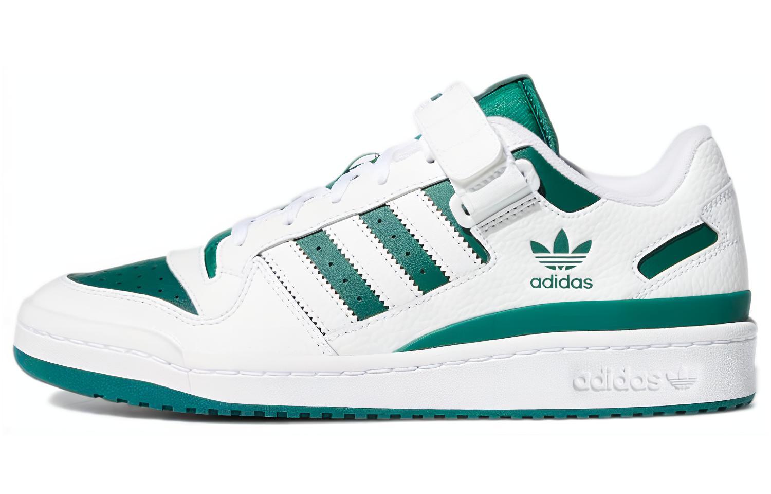 adidas Forum Low ‚Cloud White Collegiate Green‘