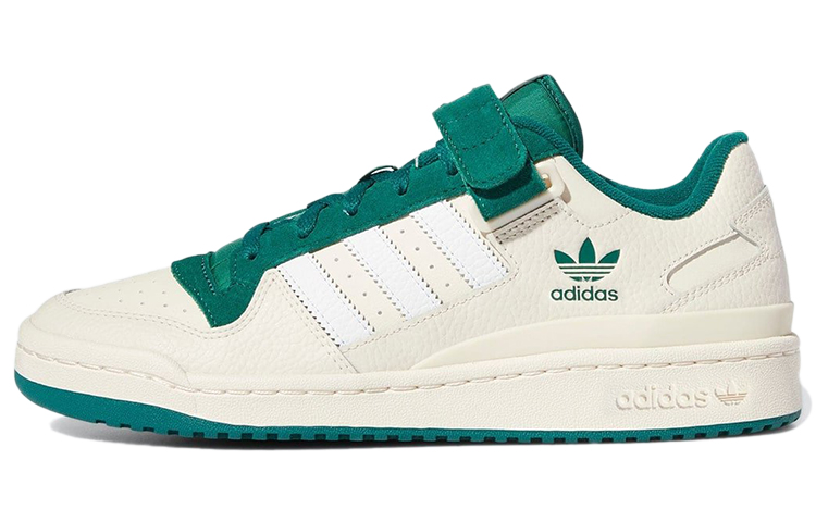 adidas Forum Low Shoes ‚White Collegiate Green‘