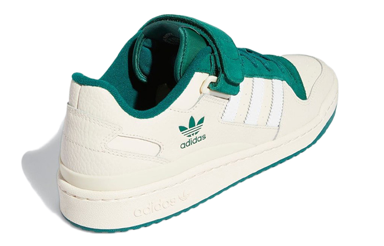 adidas Forum Low Shoes ‚White Collegiate Green‘