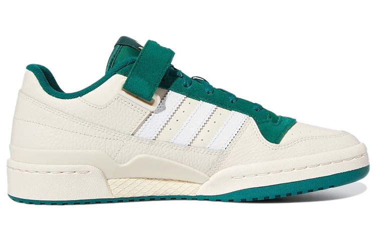 adidas Forum Low Shoes ‚White Collegiate Green‘