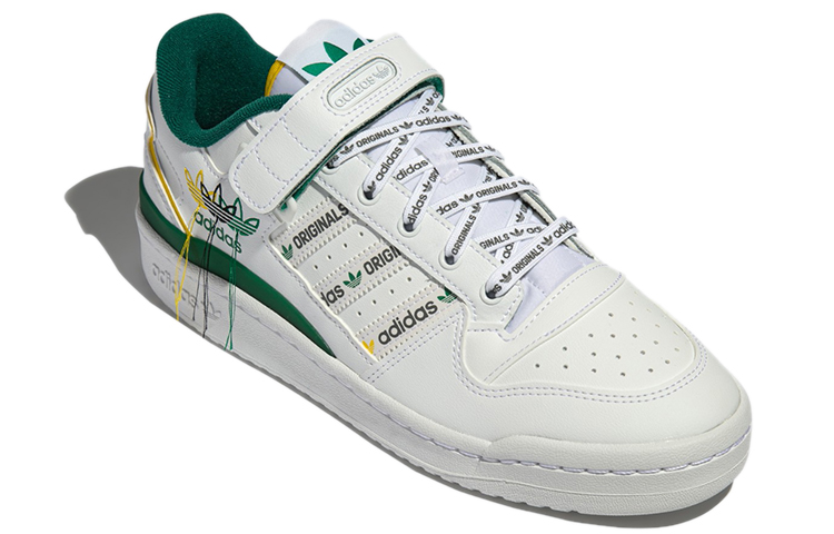 adidas Forum Low Shoes ‚White Green‘