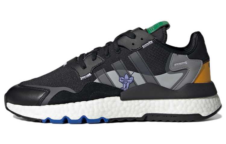 adidas Originals Nite Jogger ‚Black Grey Orange Green‘