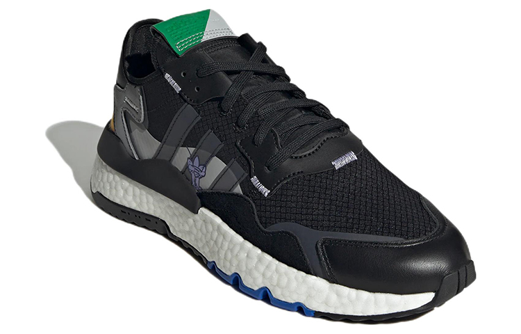 adidas Originals Nite Jogger ‚Black Grey Orange Green‘