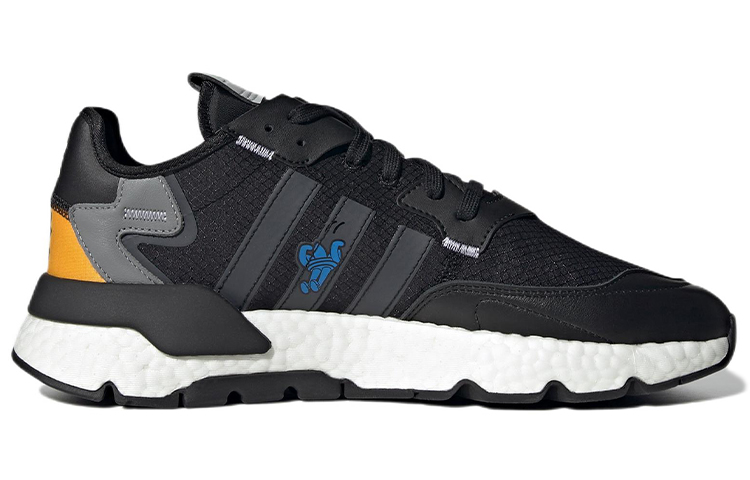 adidas Originals Nite Jogger ‚Black Grey Orange Green‘