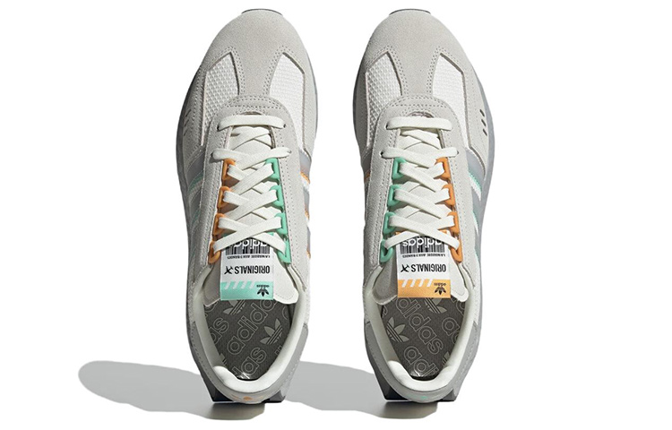 adidas originals Retropy E5 ‚Light Grey Orange Green‘