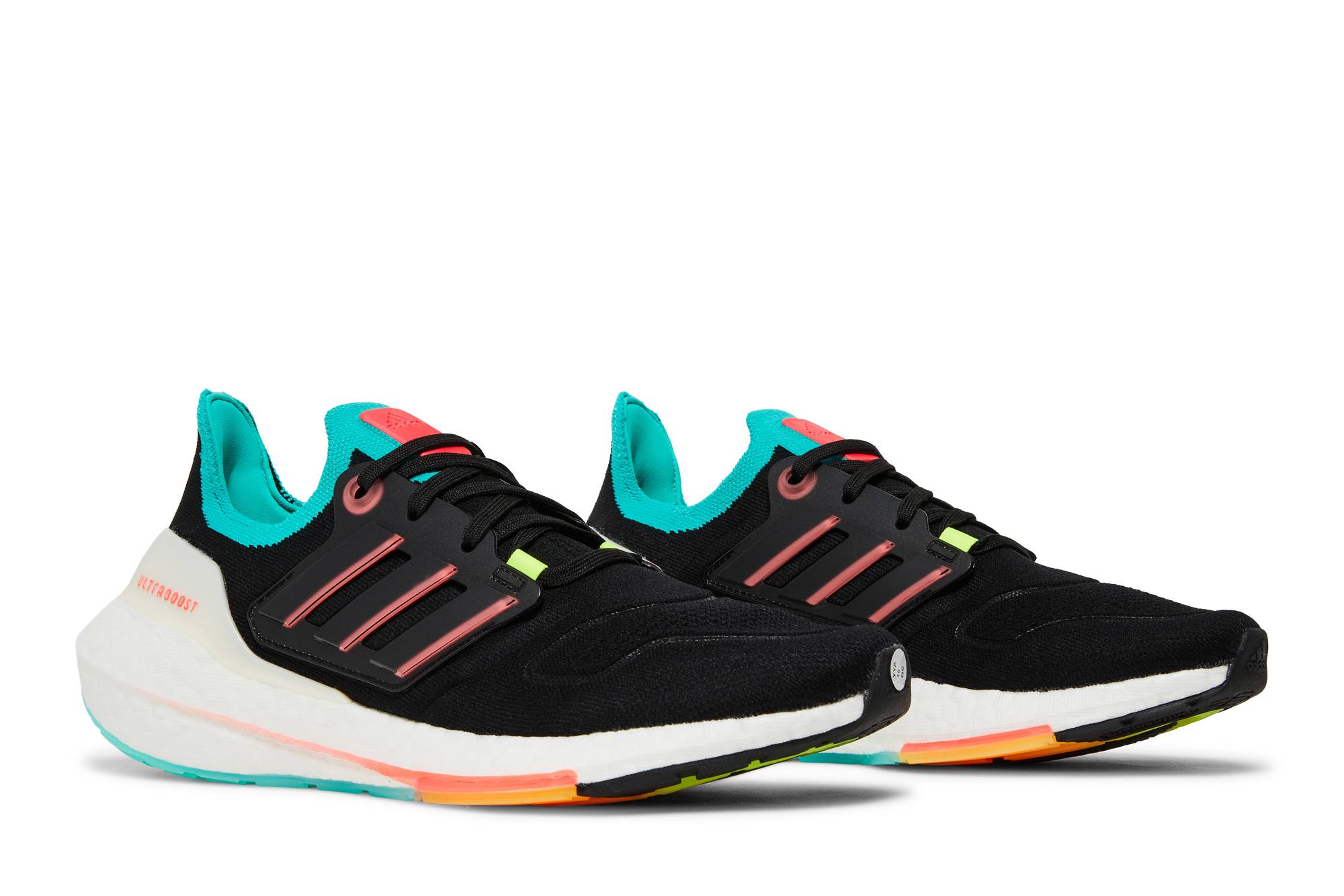adidas UltraBoost 22 Black Turbo Mint Rust