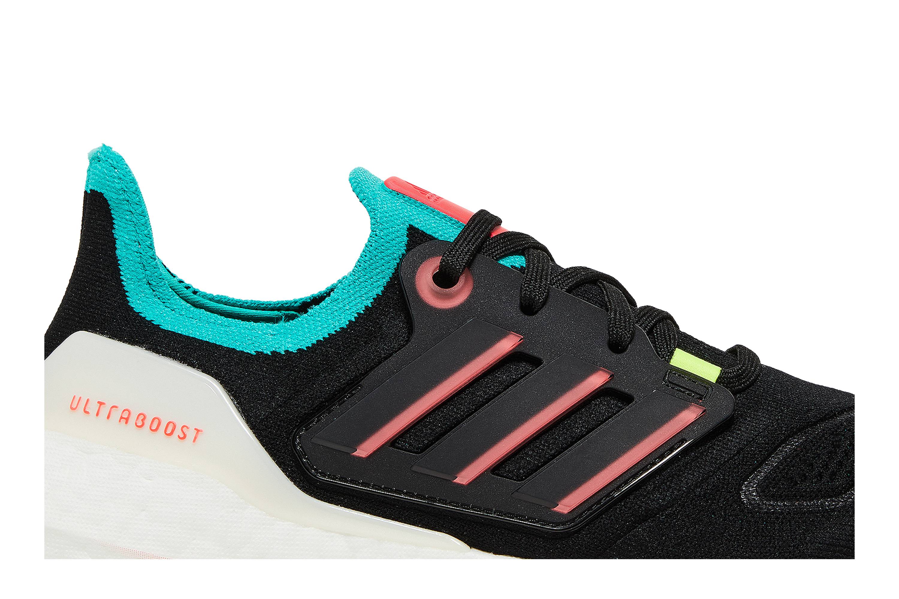 adidas UltraBoost 22 Black Turbo Mint Rust