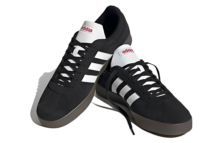 Adidas Vl Court Lifestyle Skate Shoes ‚Black White Gum‘