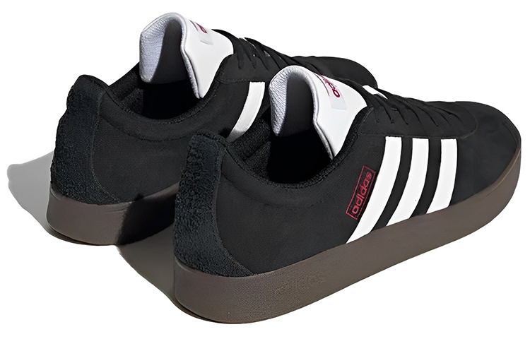 Adidas Vl Court Lifestyle Skate Shoes ‚Black White Gum‘