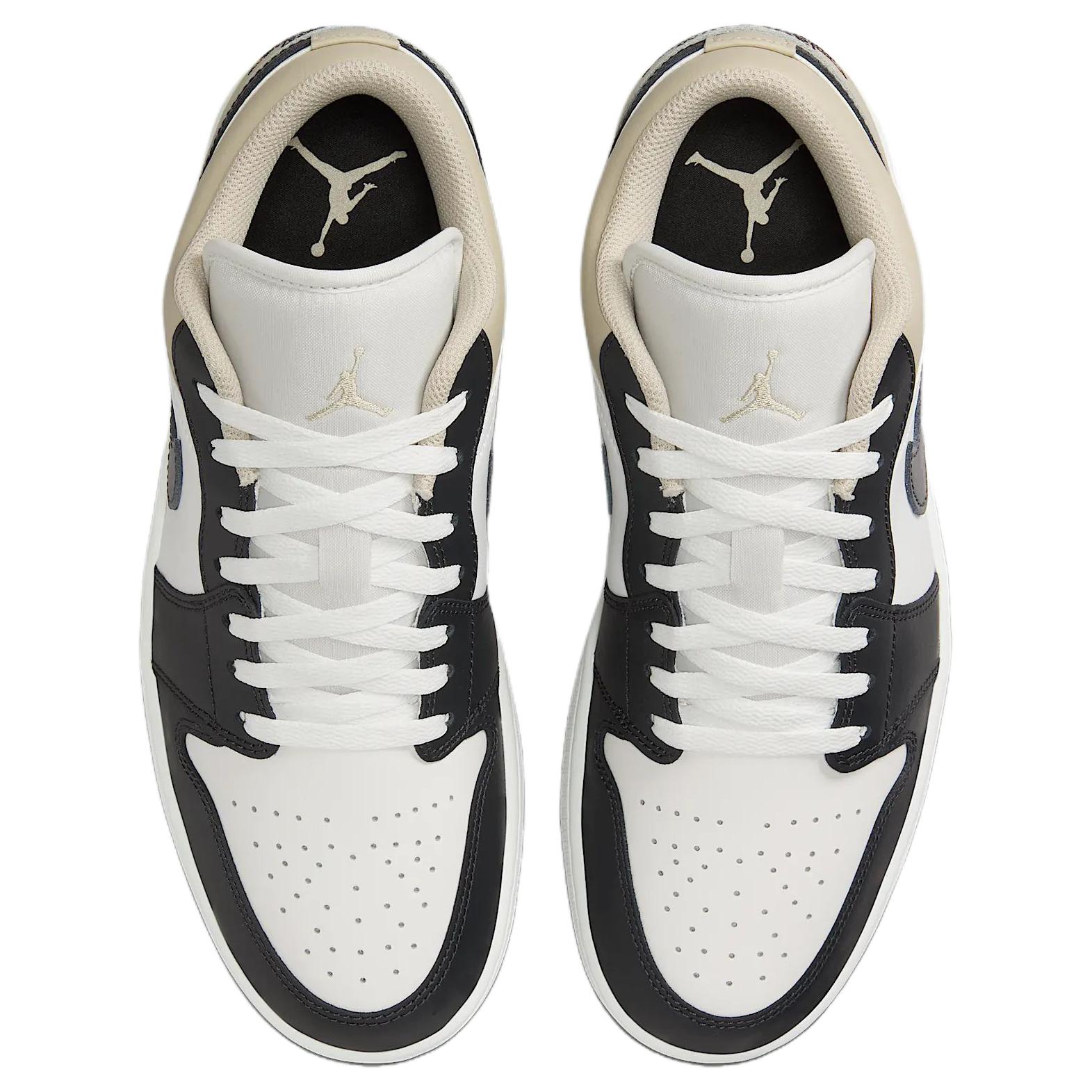 Jordan 1 Low ‚Black Toe Rattan‘