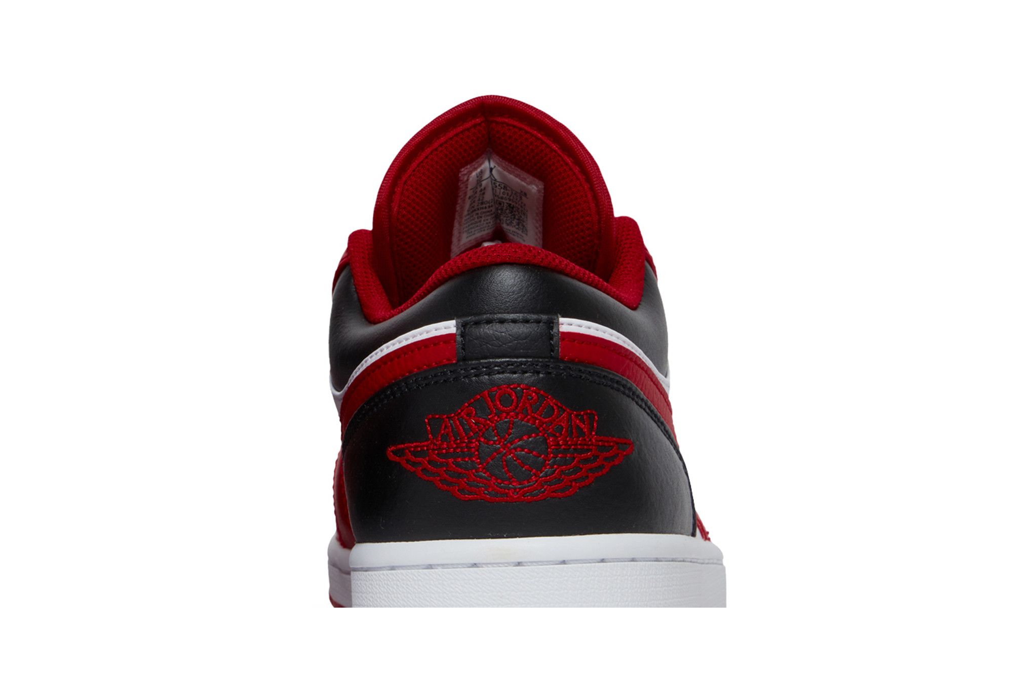Jordan 1 Low ‚Reverse Black Toe‘