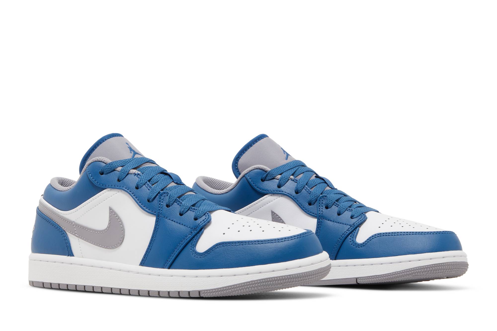 Jordan 1 Low ‚True Blue Cement‘
