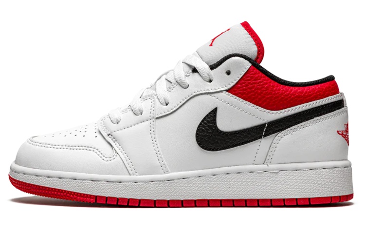 Jordan 1 Low ‚White University Red‘