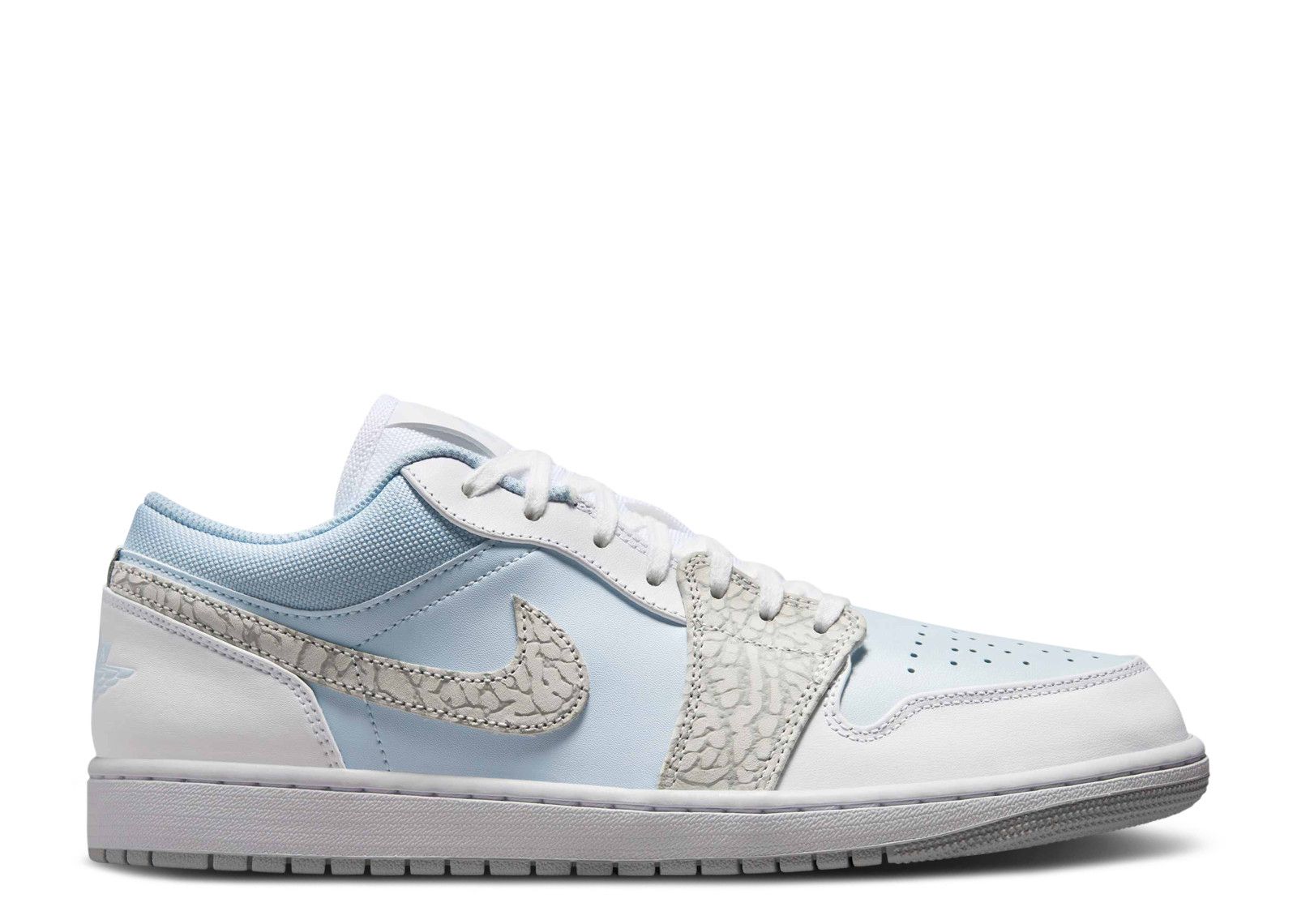 Jordan 1 Low SE ‚Blue Tint Elephant Print‘