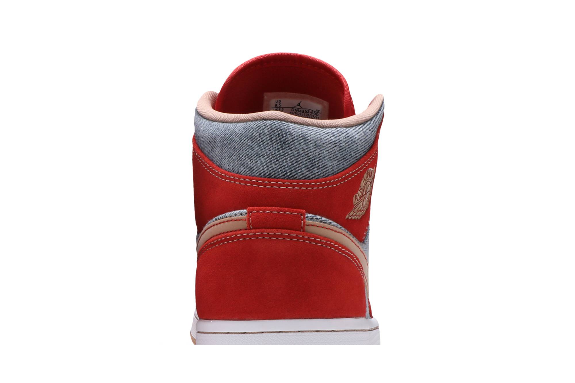 Jordan 1 Mid ‚Denim Red‘