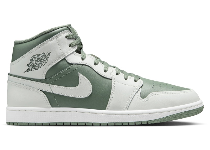 Jordan 1 Mid ‚Summit White Vintage Lichen‘