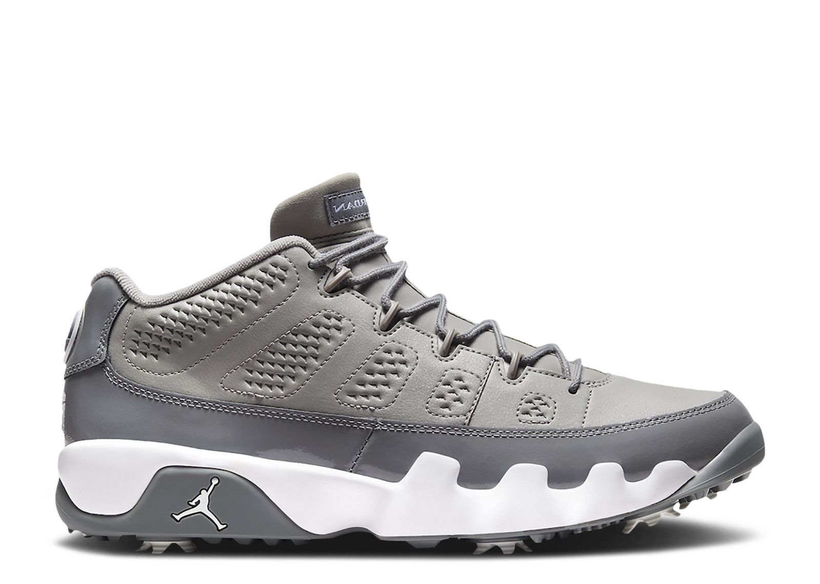 Jordan 9 Low Golf ‚White Black True Red‘