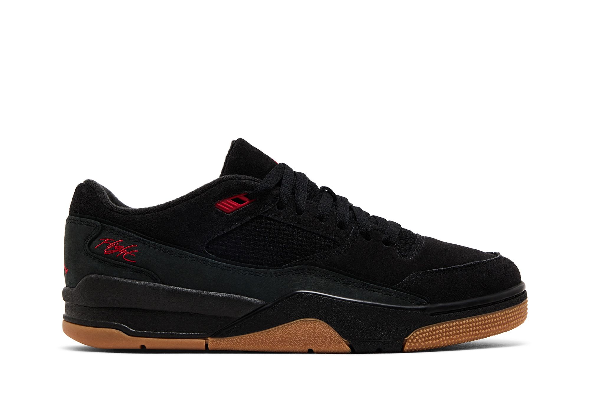 Jordan Flight Court ‚Black Red Gum‘