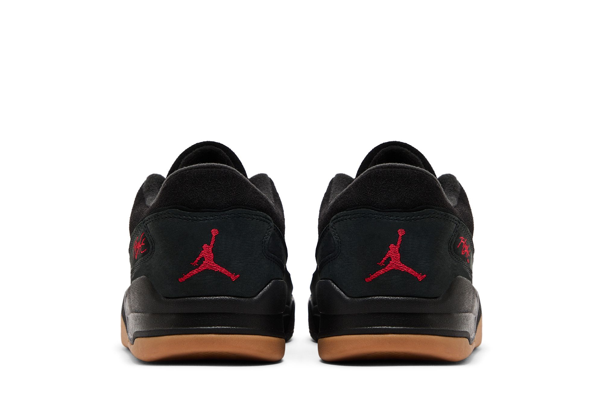 Jordan Flight Court ‚Black Red Gum‘