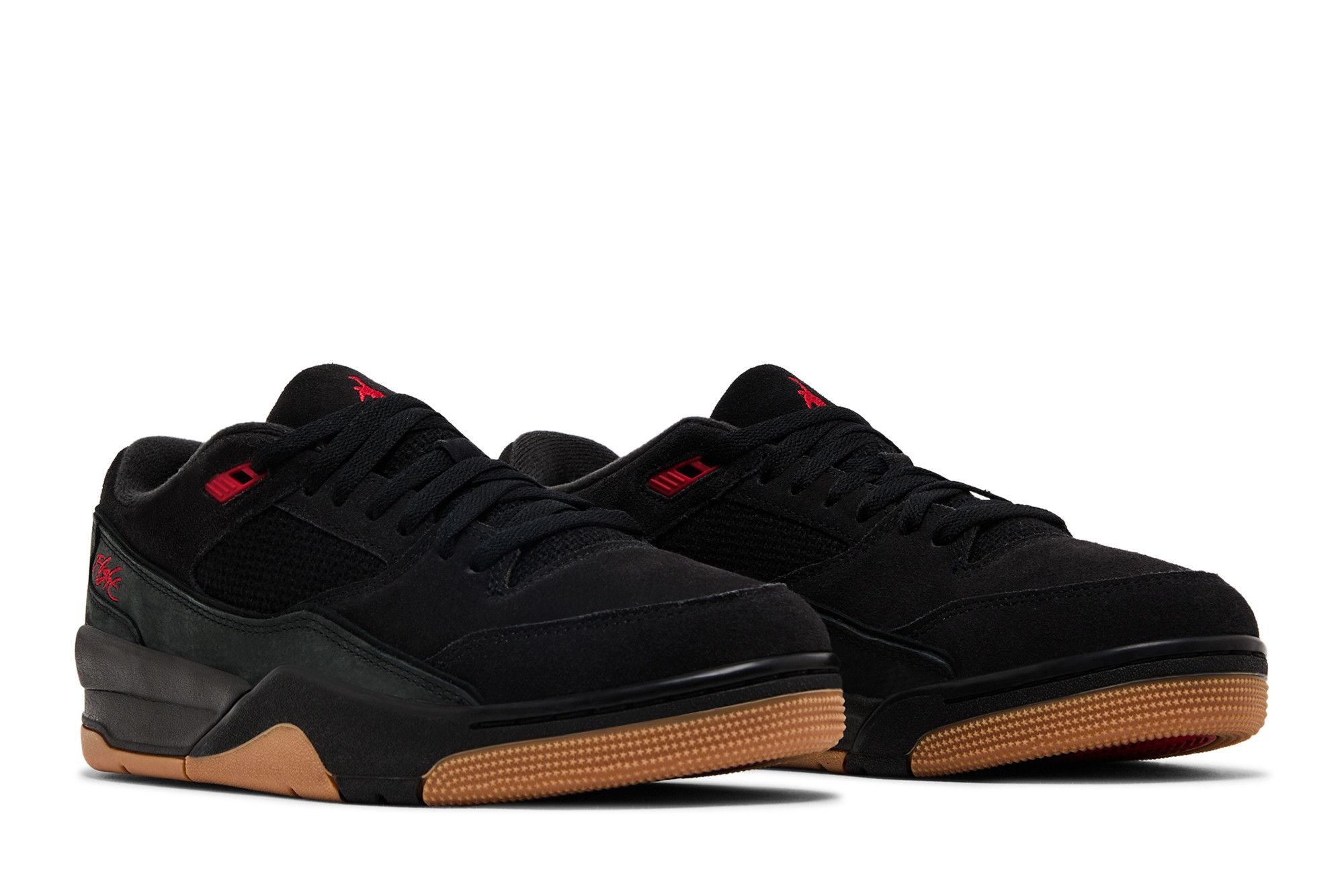 Jordan Flight Court ‚Black Red Gum‘