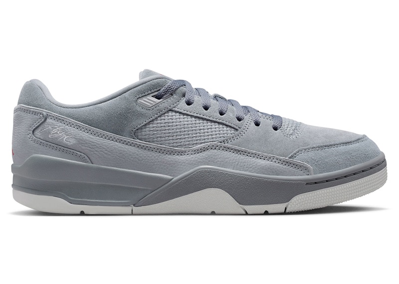 Jordan Flight Court ‚Cool Grey/Wolf Grey/Neutral Grey/Varsity Red‘