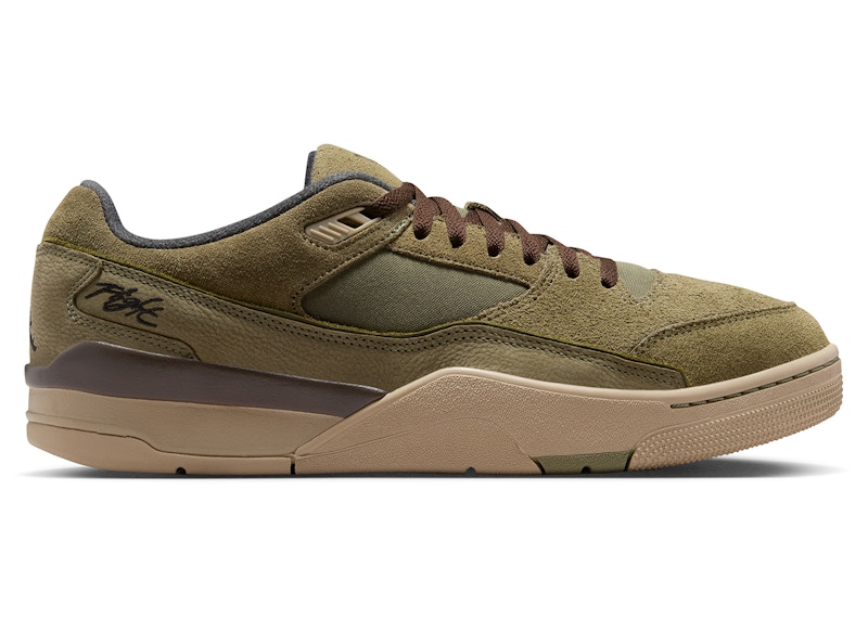 Jordan Flight Court ‚Medium Olive Khaki‘