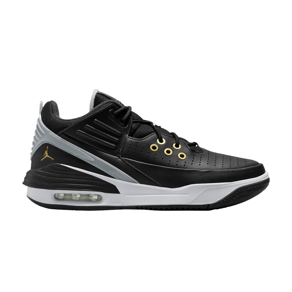 Jordan Max Aura 5 ‚Black Metallic Gold‘
