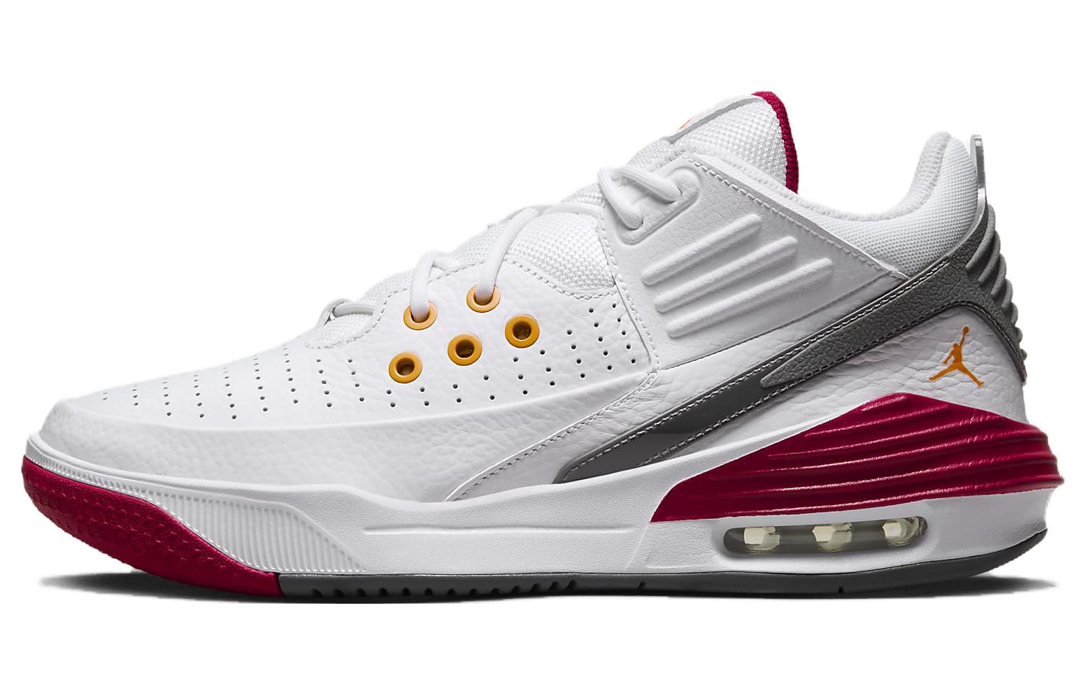 Jordan Max Aura 5 ‚White Cardinal Red‘