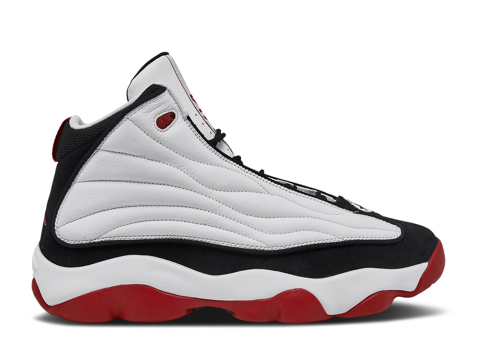 Jordan Pro Strong ‚White Black Gym Red‘