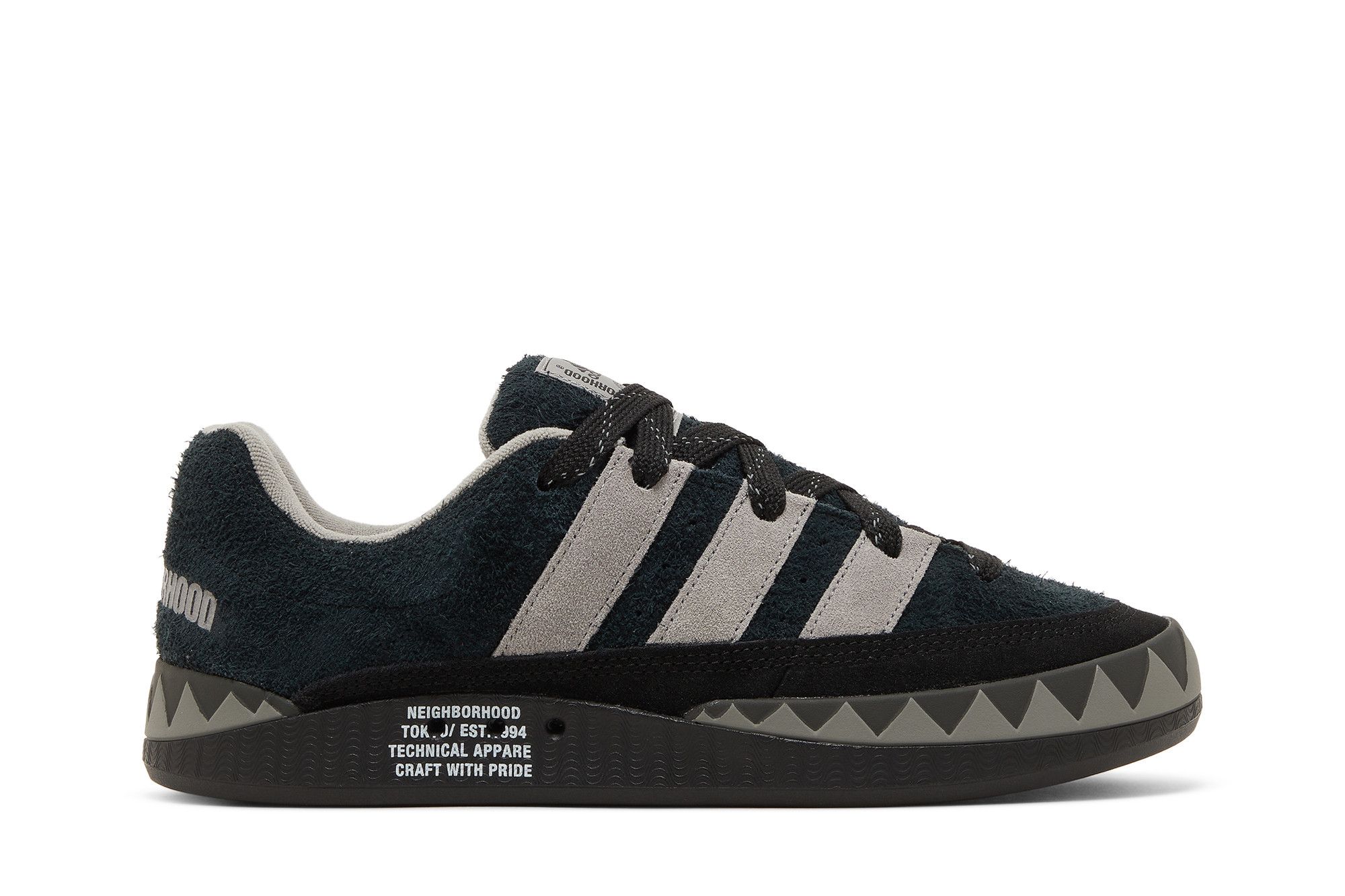 NEIGHBORHOOD x adidas Originals Adimatic ‚Core Black/Solid Gray‘