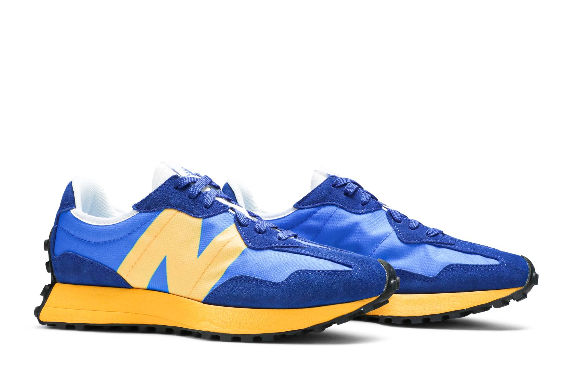 New Balance 327 ‚Marine Blue Yellow‘