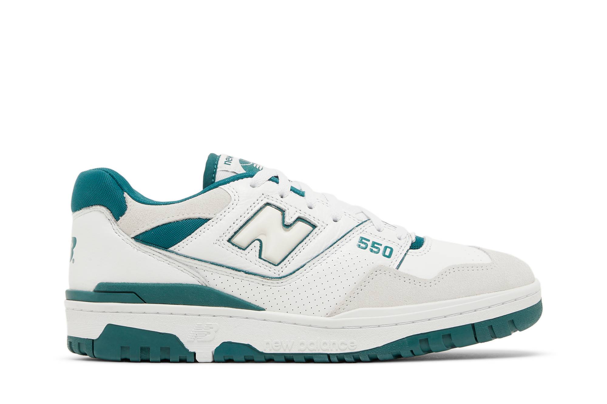 New Balance 550 ‚White Vintage Teal‘