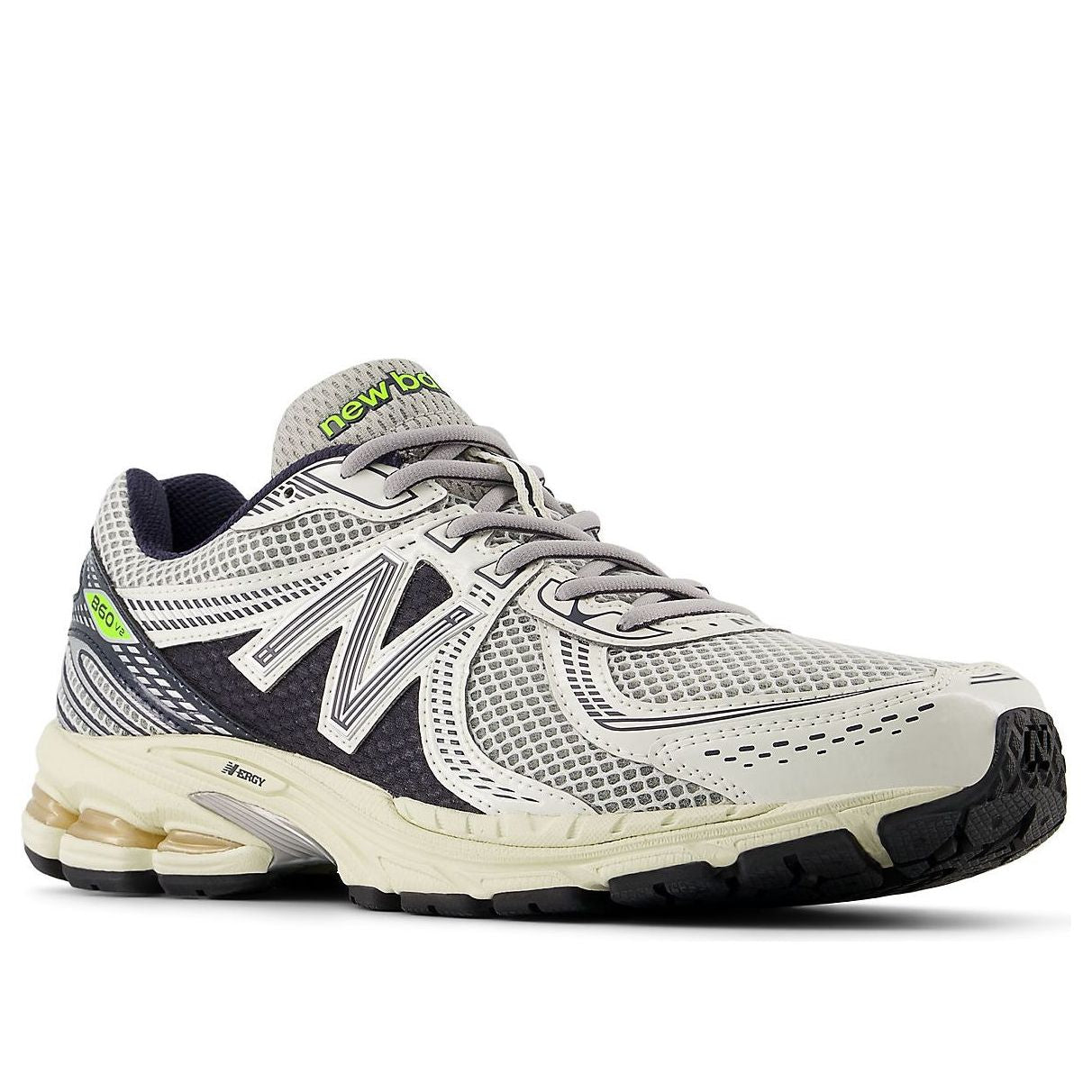New Balance 860v2 ‚White Black Neon‘