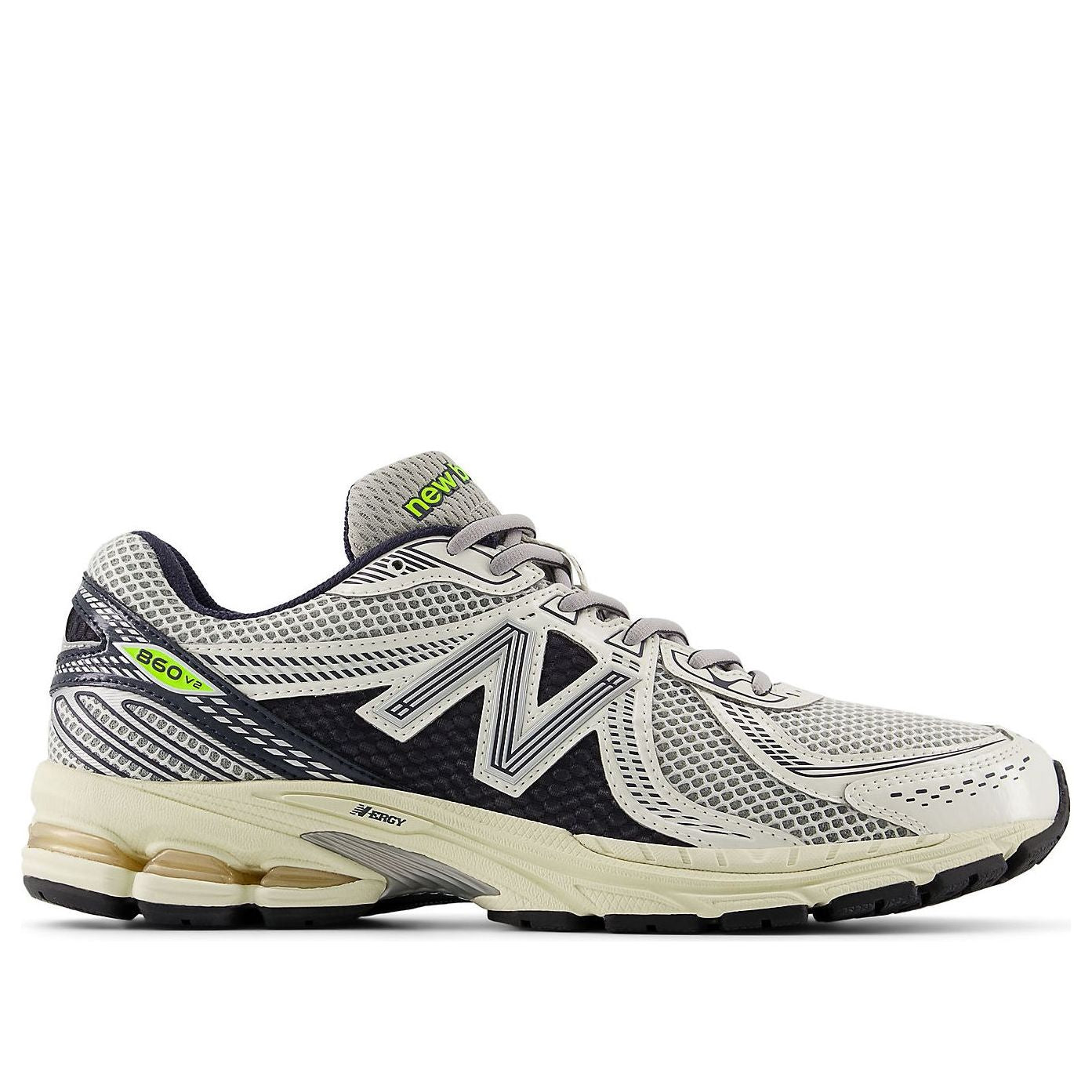 New Balance 860v2 ‚White Black Neon‘